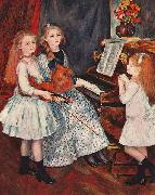 Pierre-Auguste Renoir Portrat der Tochter von Catulle-Mendes am Klavier oil painting